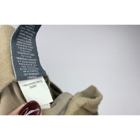 Bonobos Pants Mens 35 x 30 Beige Khaki Workwear Casual Wednesday Straight Leg - Picture 8 of 11